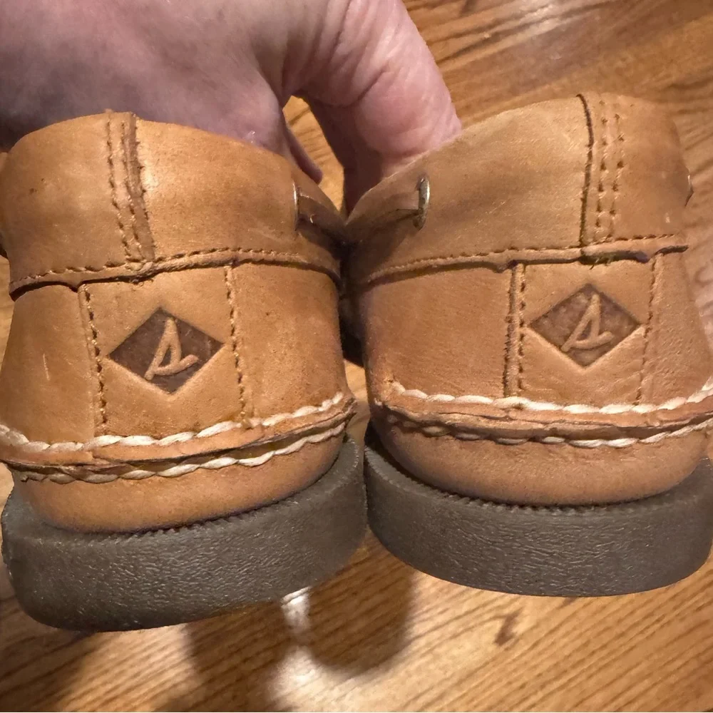 New Sperry Men's Tan Authentic Original 2-Eye‎ Boat Shoes Leather Preppy Classic